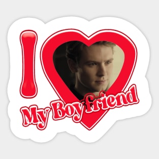 I Heart My Boyfriend - Turner Hayes Sticker